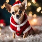 Un chihuahua comme cadeau de noel