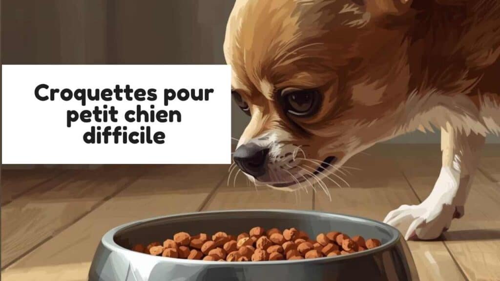 croquettes pour petit chien difficile