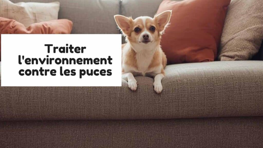 Traiter l'environnement contre les puces