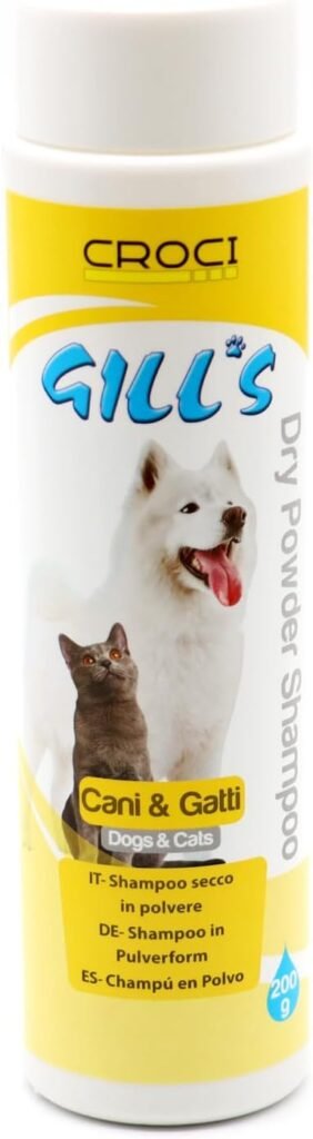 Croci Gill'S - Shampoing Sec en Poudre pour Chiens