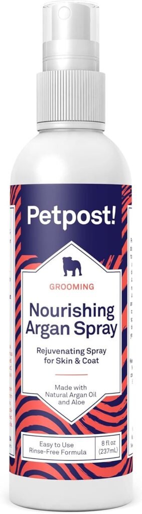 Petpost | Shampoing Sec en Spray à l'huile d'argan pour Chiens