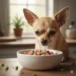 Nourriture fraîche pour chien