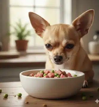 Nourriture fraîche pour chien