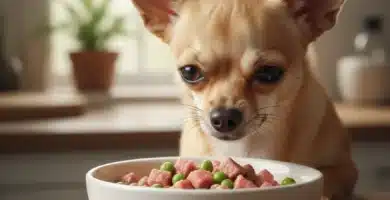 Nourriture fraîche pour chien