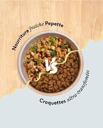 nourriture fraiche pour chien de chez pepette
