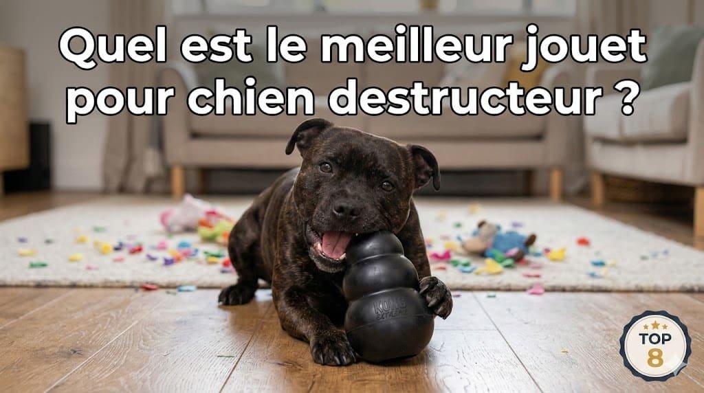 meilleur jouet chien destructeur