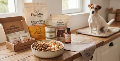 image avis franklin petfood chien
